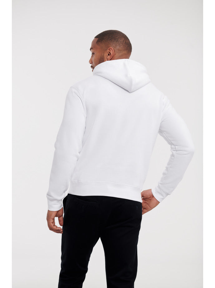 Painatus selkäpuolella, Russell Authentic Hooded Sweat