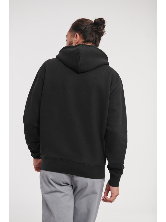 Painatus selkäpuolella, Russell Authentic Hooded Sweat