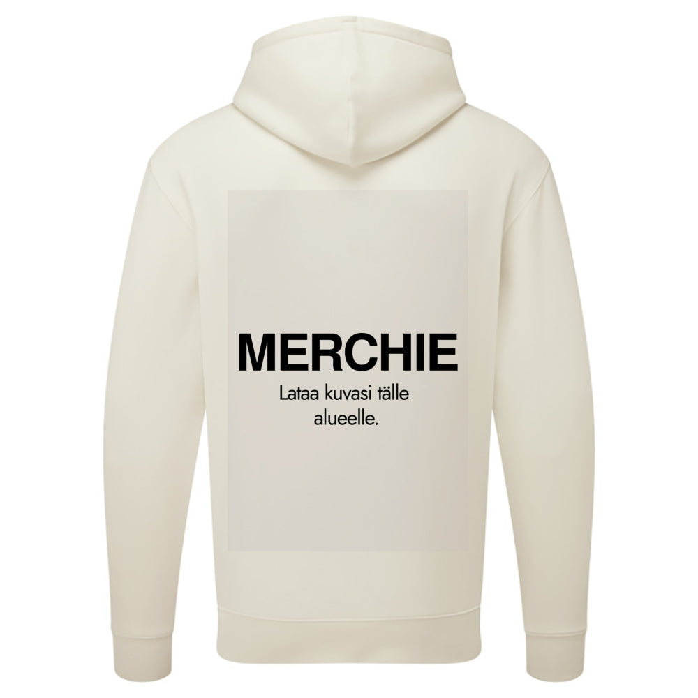 Painatus selkäpuolella, Russell Authentic Hooded Sweat