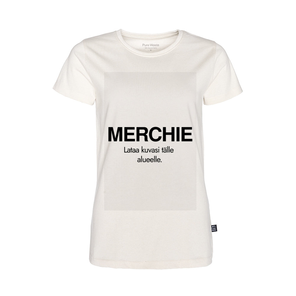 Printti molemmilla puolilla, Pure Waste Women's t-shirt