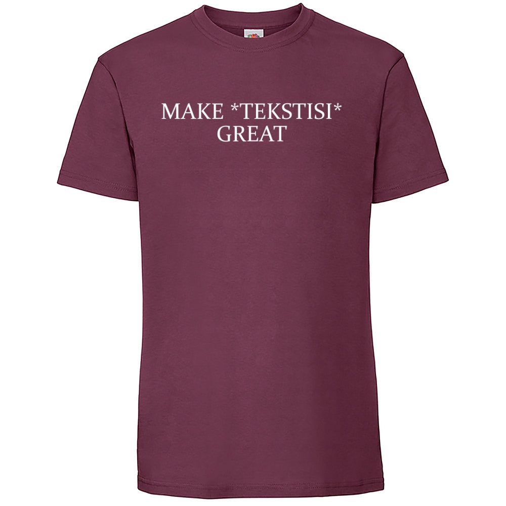 Make Great, Fruit Of The Loom Iconic 195