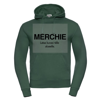 Painatus etupuolella, Russell Authentic Hooded Sweat