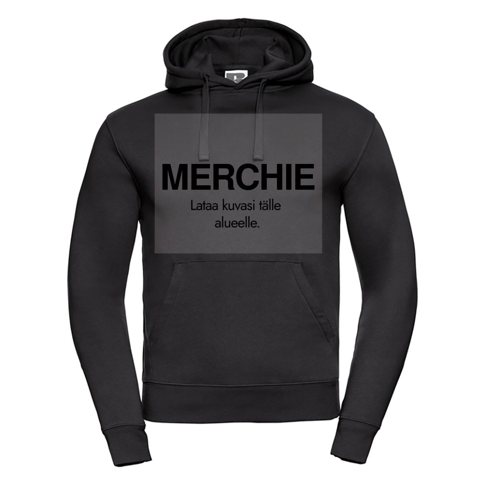 Painatus etupuolella, Russell Authentic Hooded Sweat