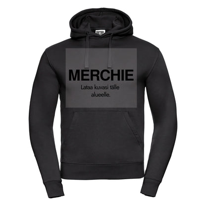 Painatus etupuolella, Russell Authentic Hooded Sweat