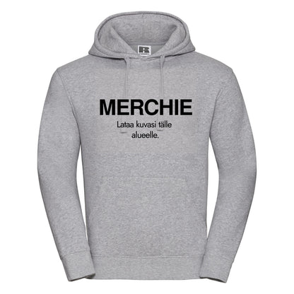 Painatus etupuolella, Russell Authentic Hooded Sweat