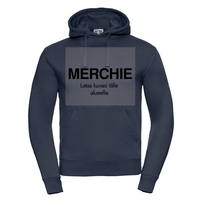 Painatus etupuolella, Russell Authentic Hooded Sweat