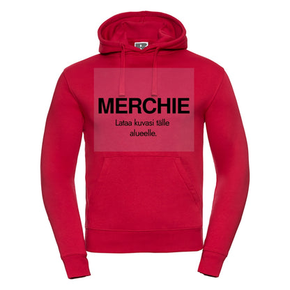Painatus etupuolella, Russell Authentic Hooded Sweat