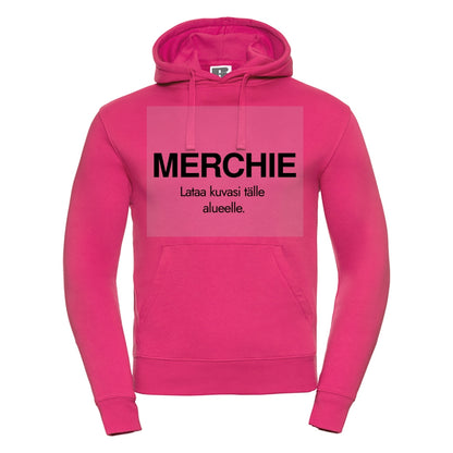 Painatus etupuolella, Russell Authentic Hooded Sweat