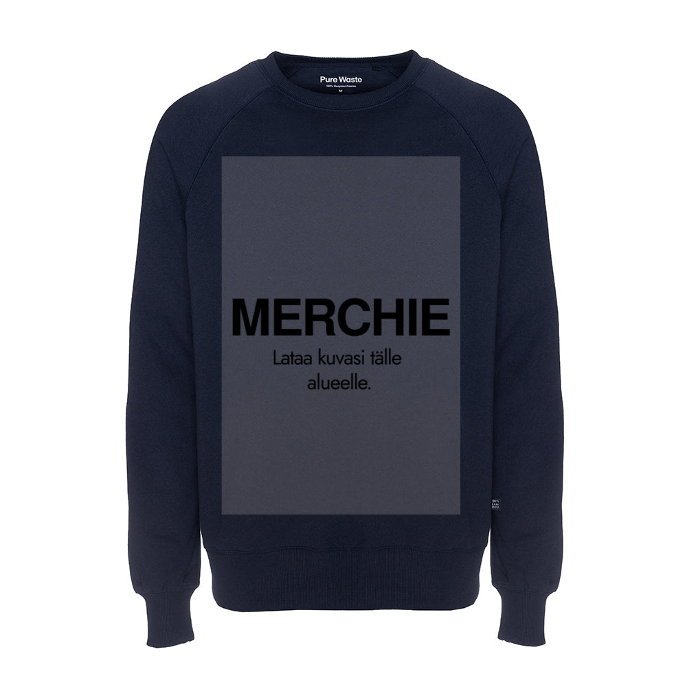 Painatus etupuolella, Pure Waste Sweatshirt