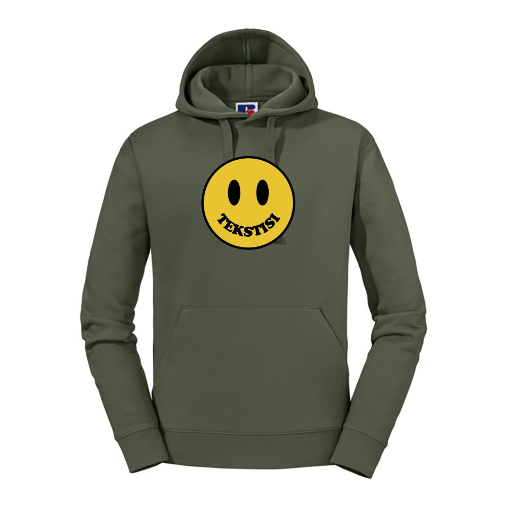 Smile, Russell Authentic Hooded Sweat