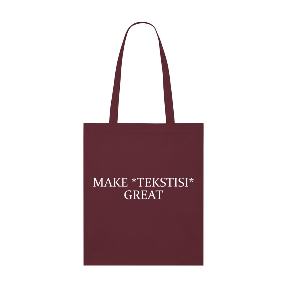 Make Great, Stanley/Stella Light Tote Bag
