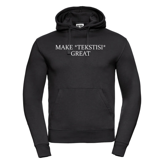 Make Great, Russell Authentic Hooded Sweat