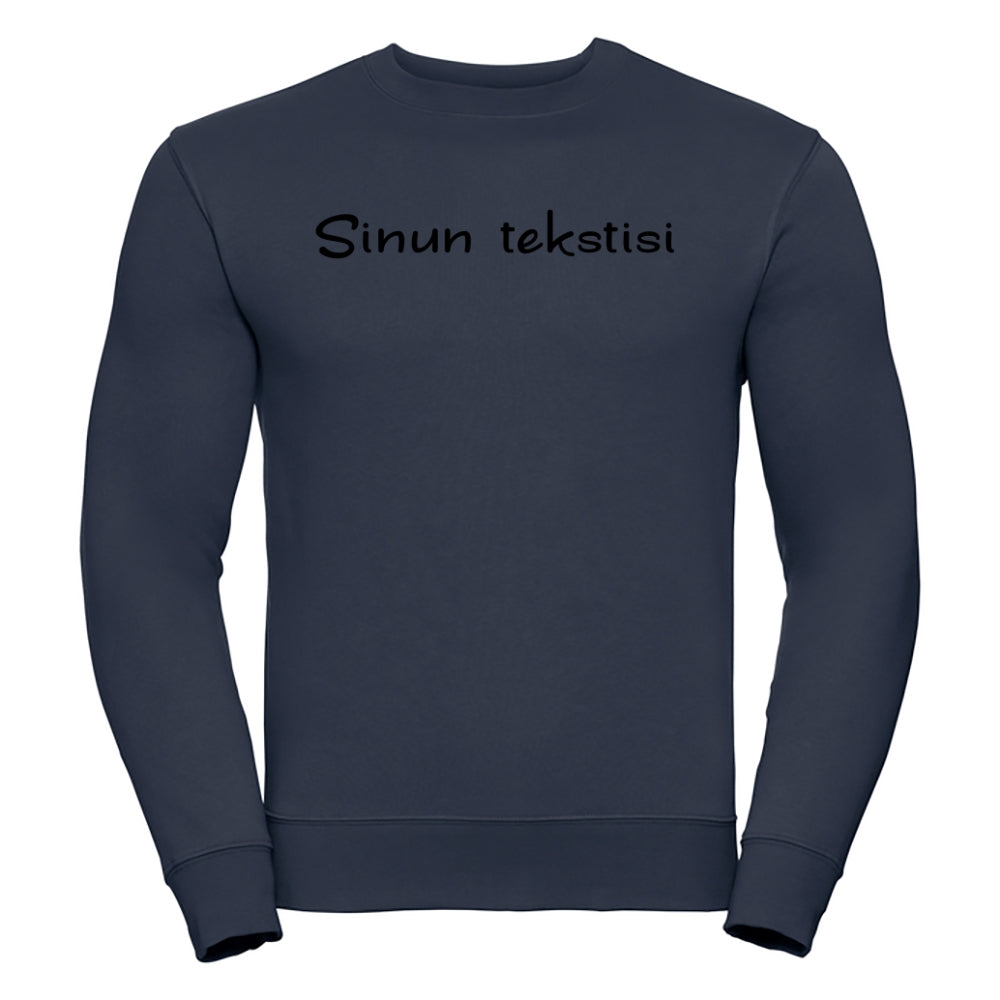 Oma teksti, Russell Authentic Sweat