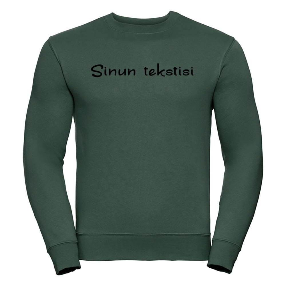 Oma teksti, Russell Authentic Sweat