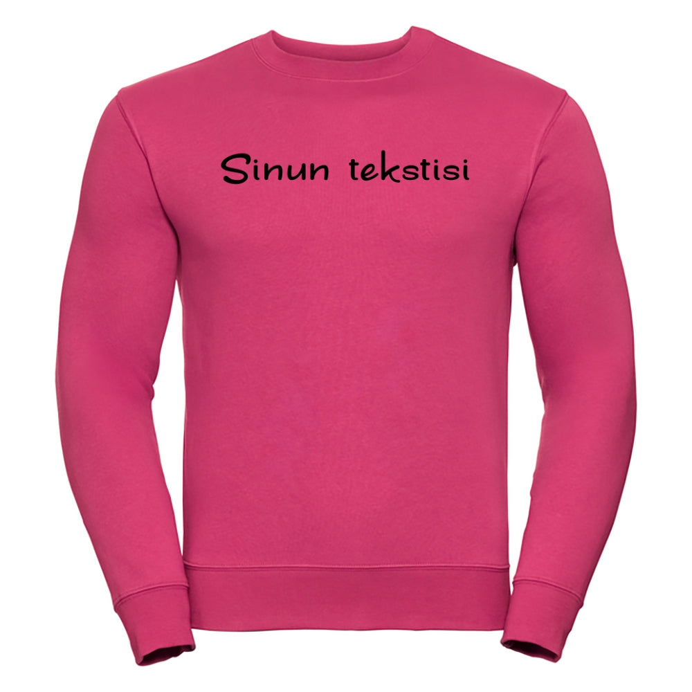 Oma teksti, Russell Authentic Sweat
