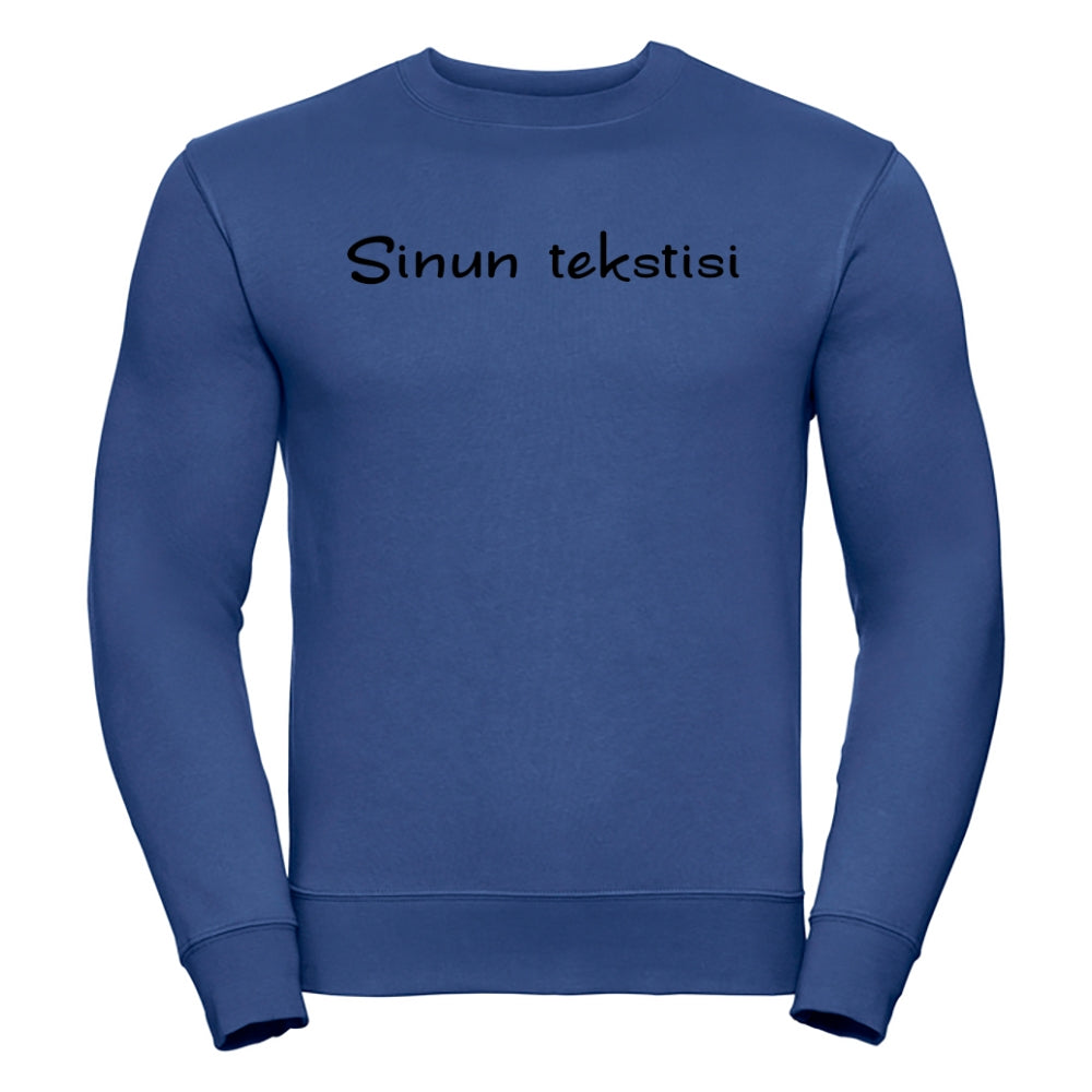 Oma teksti, Russell Authentic Sweat