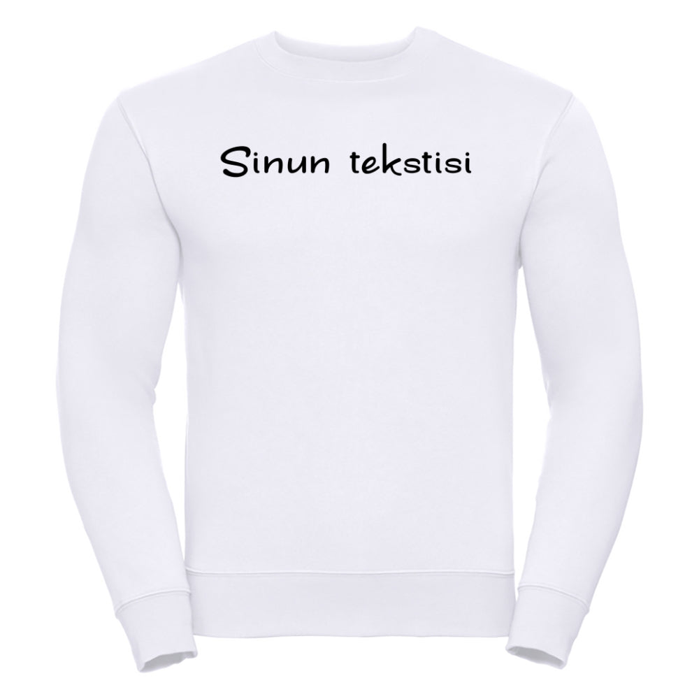 Oma teksti, Russell Authentic Sweat