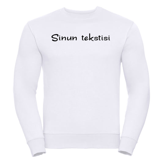 Oma teksti, Russell Authentic Sweat